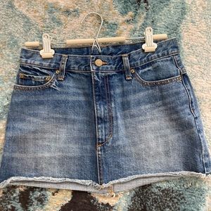 Free People Denim Mini Skirt-NWT